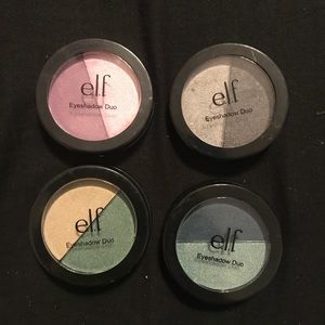 9 piece ELF eyeshadow set *free makeup bag*